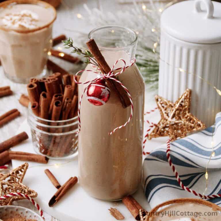 Christmas eggnog.