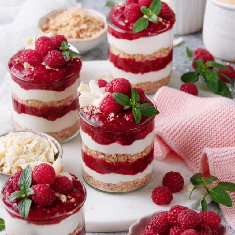 raspberry parfait recipe.