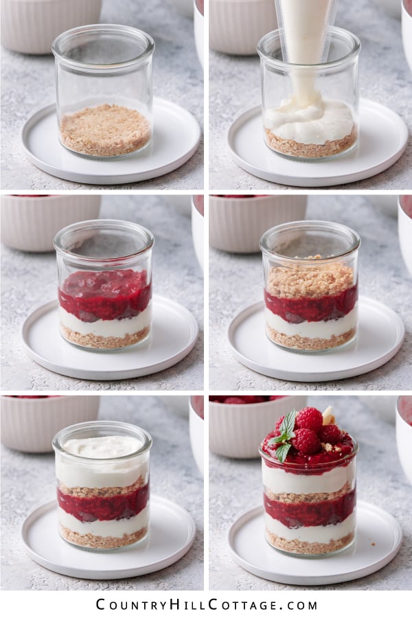 step 5 assemble parfaits.
