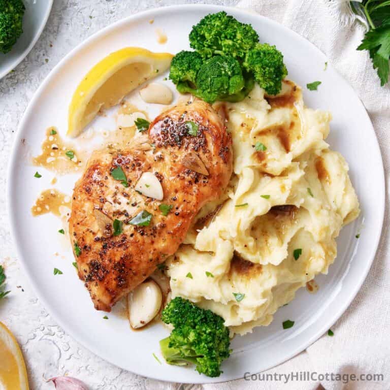 garlic butter chicken.