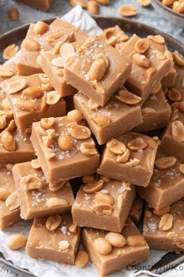 sweetened condensed milk peanut butter fudge.