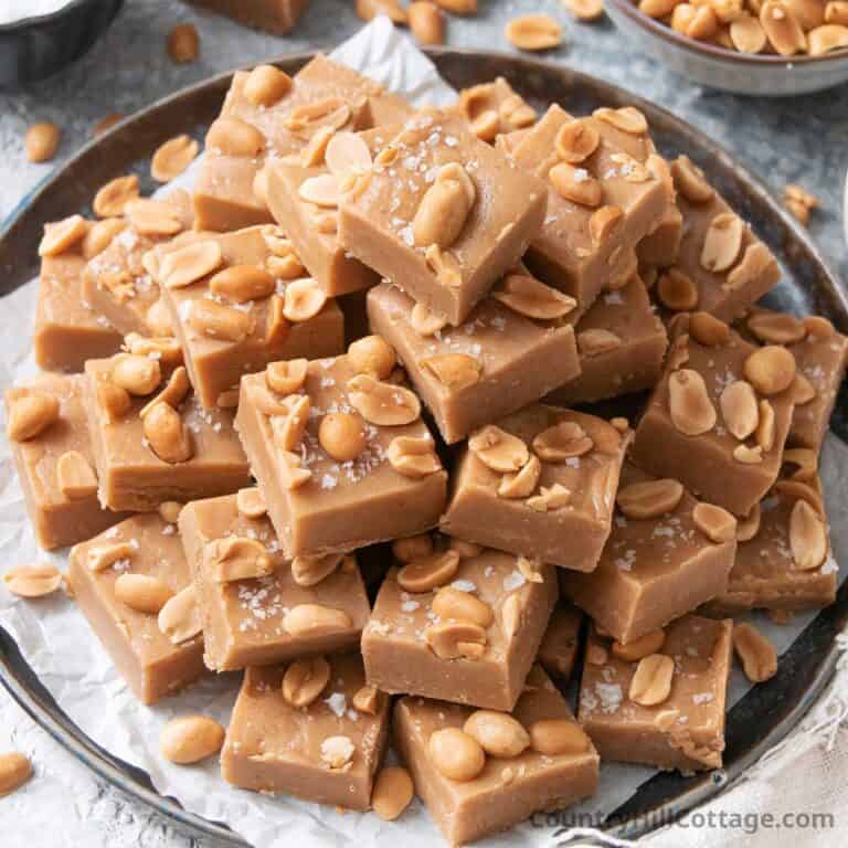 sweetened condensed milk peanut butter fudge.