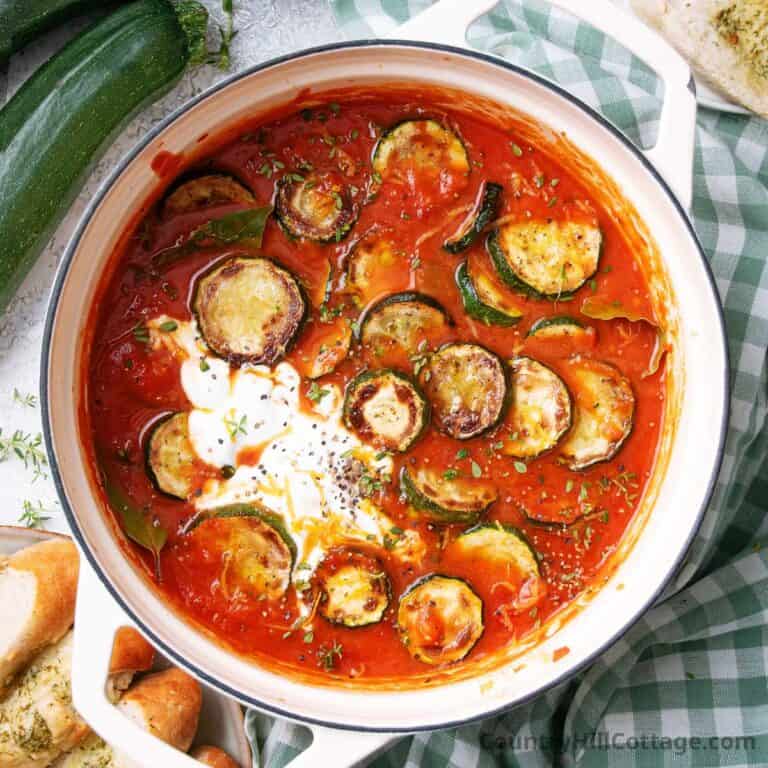 zucchini stew.