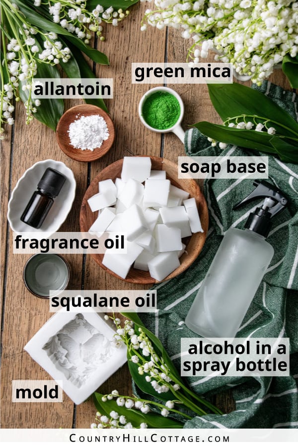 lily of the valley soap ingredients.