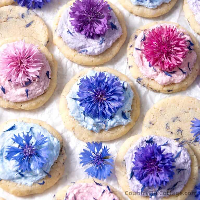 cornflower cookies.
