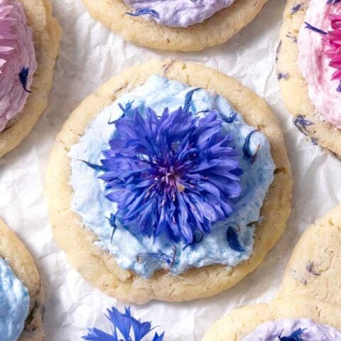 cornflower cookies.