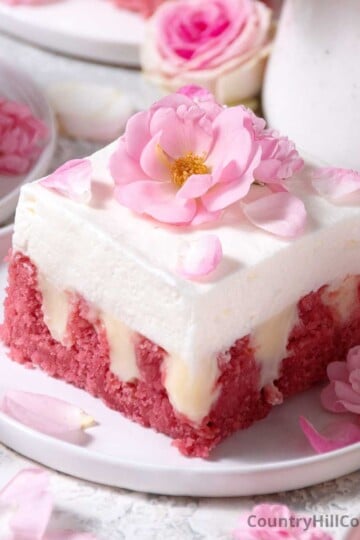 rose poke cake recipe.